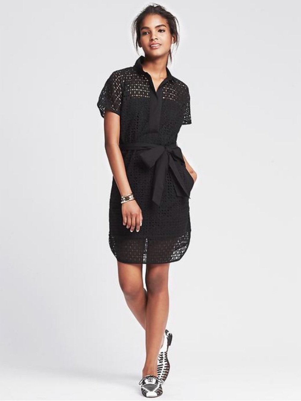 Banana Republic Eyelet Shirt